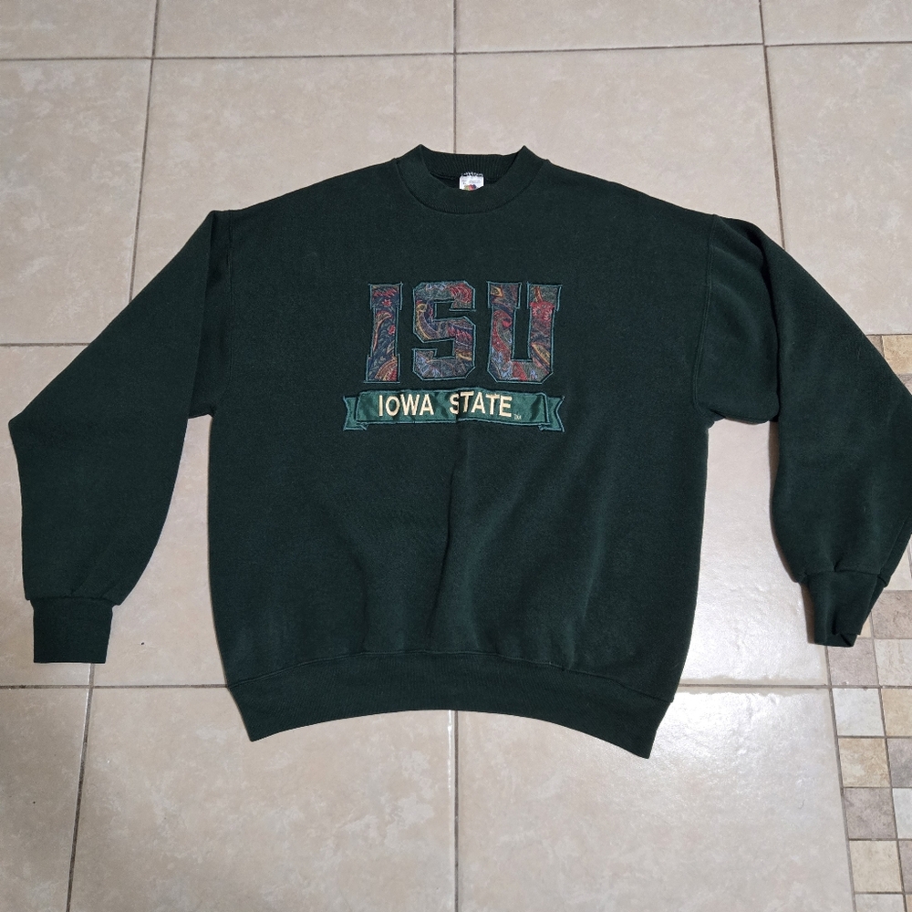 Vintage Iowa State University CrewNeck Sweater